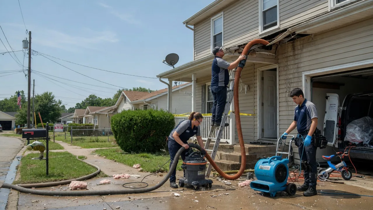 Water Damage Restoration in Cortland, IL near me